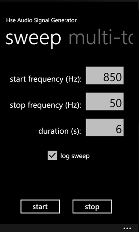 Screenshot 7 Signal Generator windows