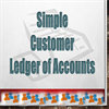Simple Customer Ledger of Accounts