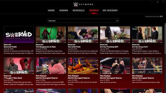 WWE Network screenshot 4