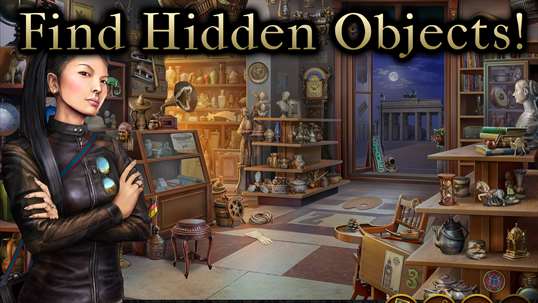 Hidden Objects: Mystery Society HD screenshot 1
