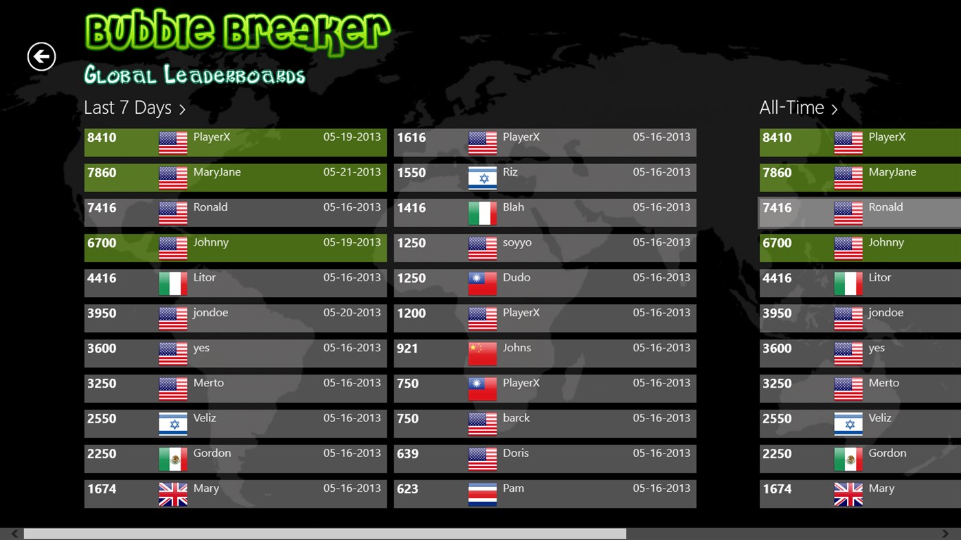 #5. Bubble Breaker (Windows) By: TouchFirst LLC