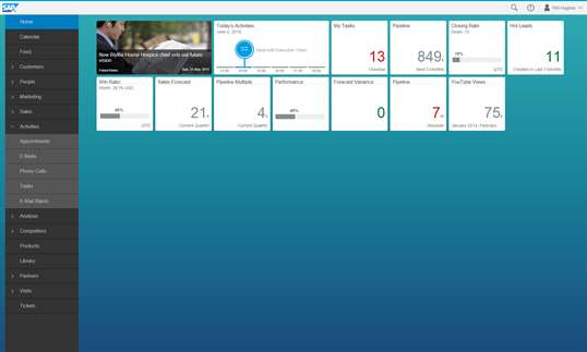 SAP Cloud for Customer for Windows screenshot 1