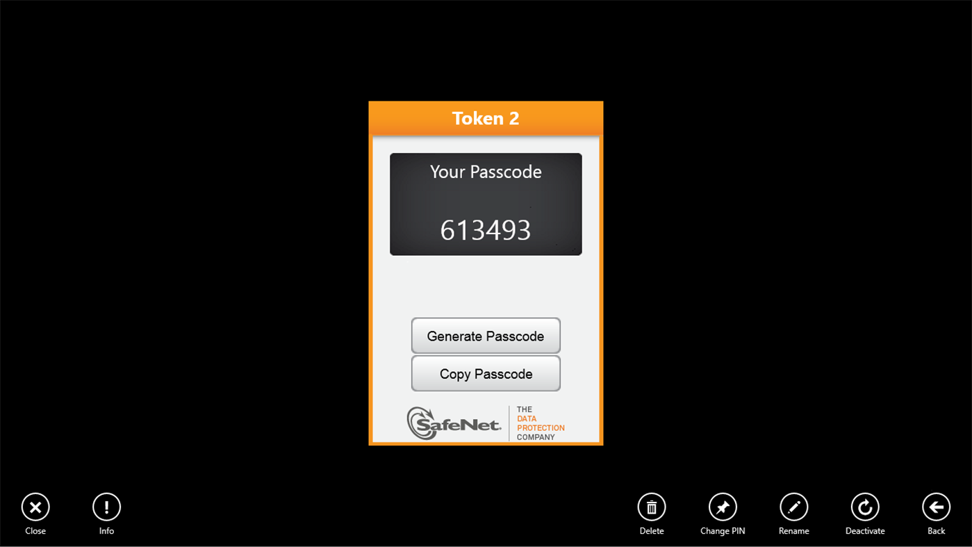#1. SafeNet MobilePASS (Windows) Podle: SafeNet Inc.