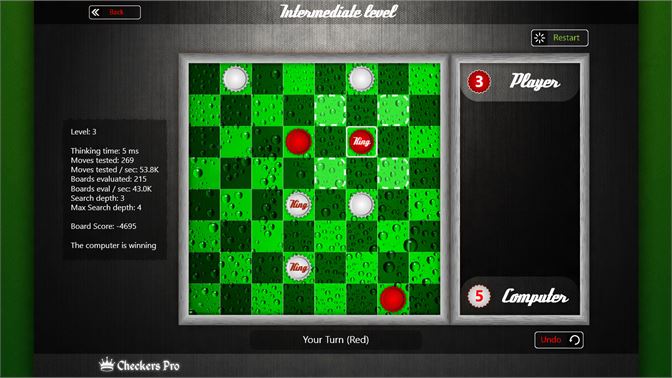 Checkers, Software