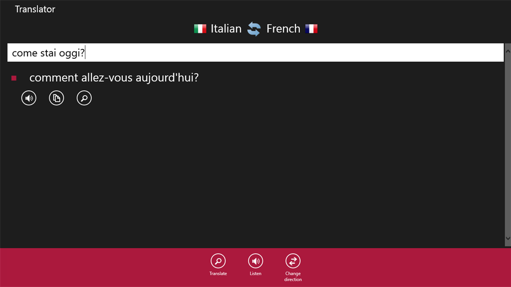 Dizionario Italiano-Francese - Microsoft Apps