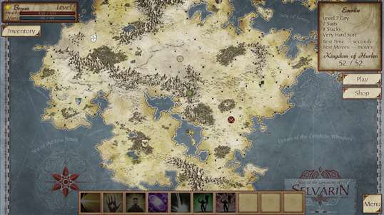 FreeCell Quest screenshot 2