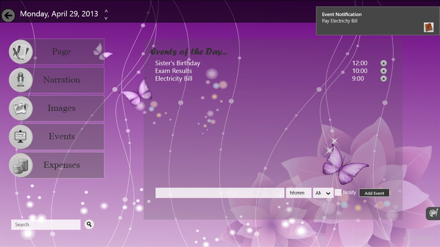 #7. Digital Diary Pro (Windows) 由: Abhinav Tipirisetty