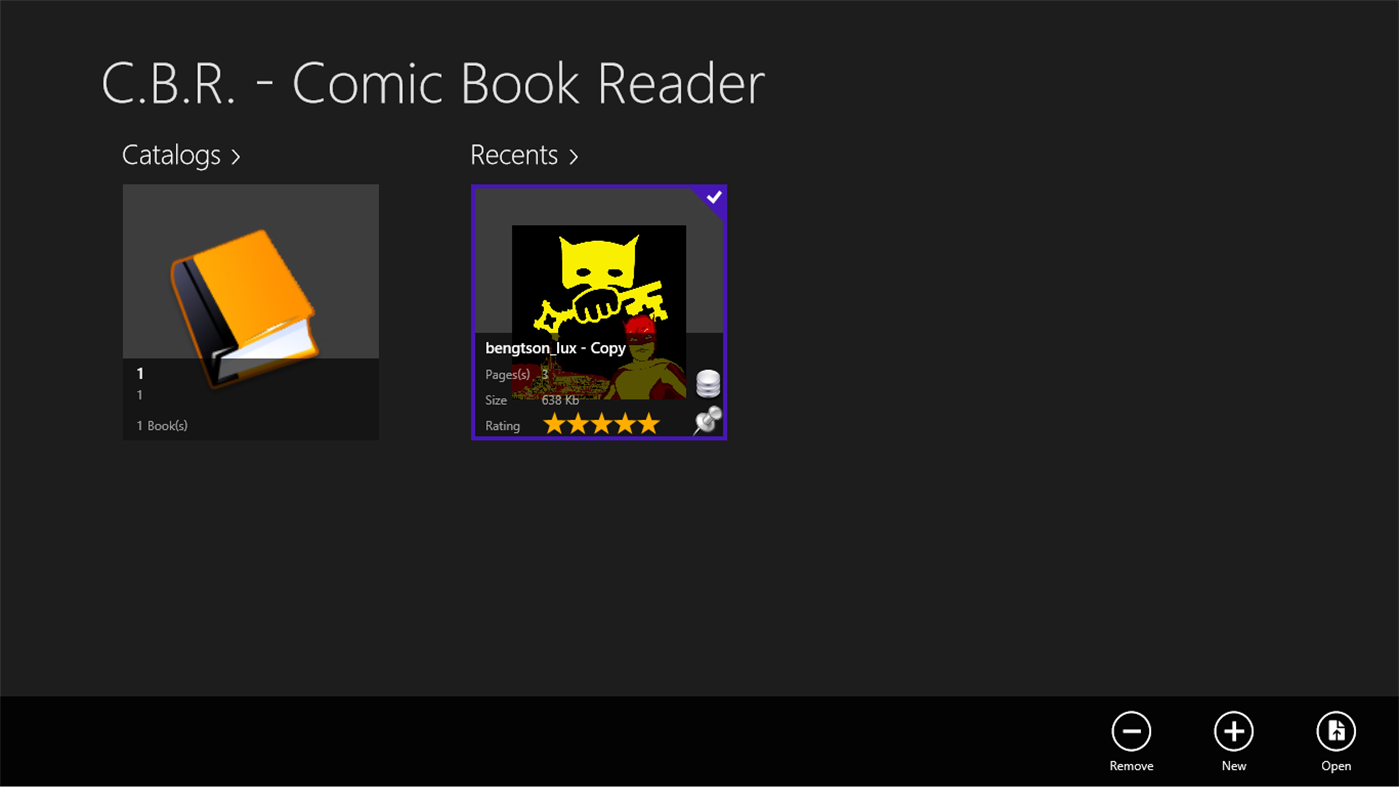 #1. C.B.R. - Comic Book Reader (Windows) Με: Guillaume Waser