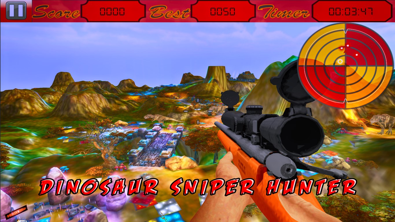 Captura 1 Dinosaur Sniper Hunter windows