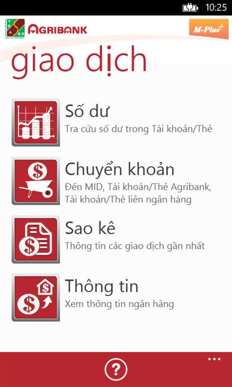 Agribank M-Plus Screenshots 2