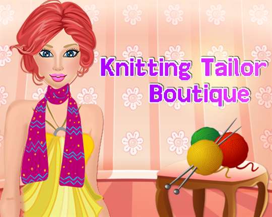 Knitting Tailor Boutique - Dressup Game screenshot 1