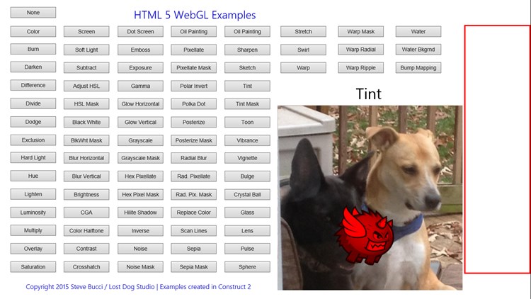 WebGL Examples - PC - (Windows)