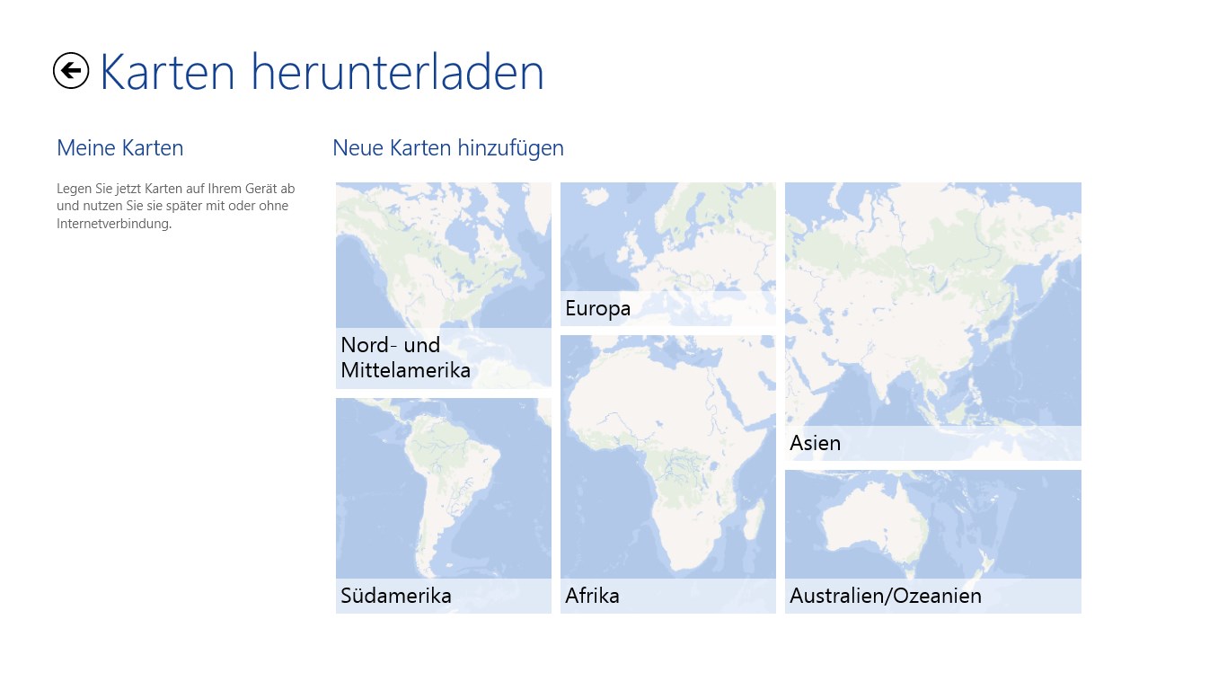 HERE Maps Screenshot