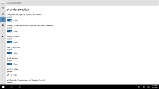 Announcements for Windows screenshot 5