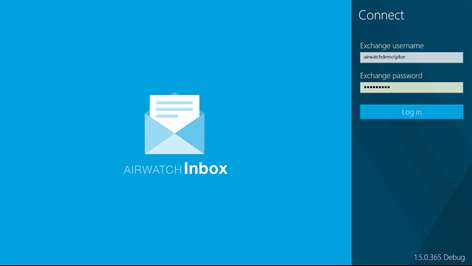 AirWatch Inbox Screenshots 2