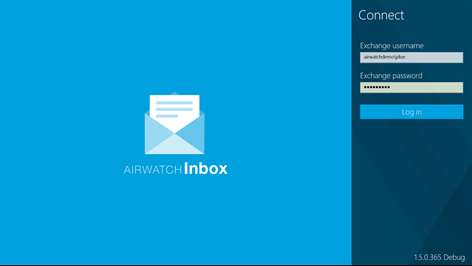 AirWatch Inbox Screenshots 2
