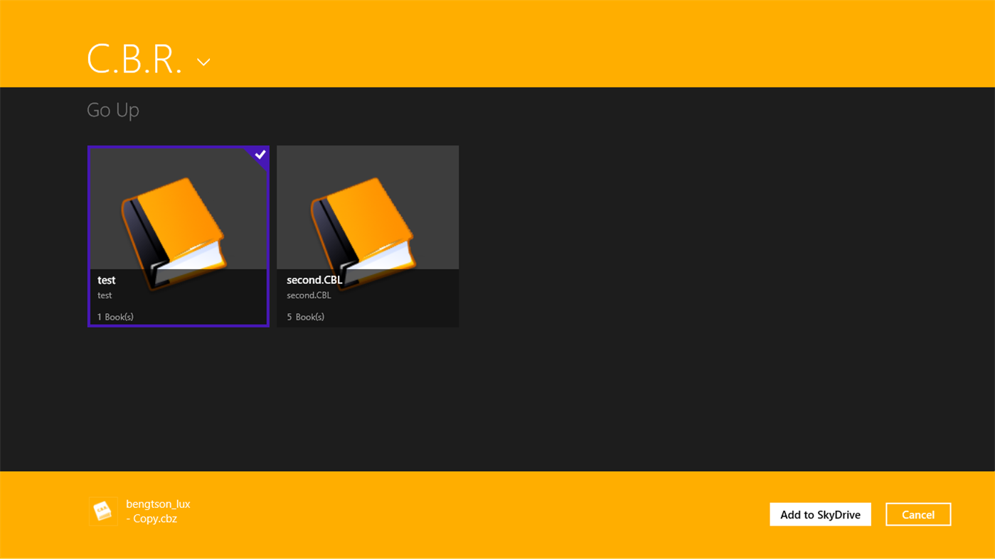 #6. C.B.R. - Comic Book Reader (Windows) Με: Guillaume Waser