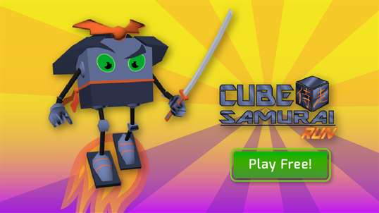 Cube Samurai: Run! screenshot 1