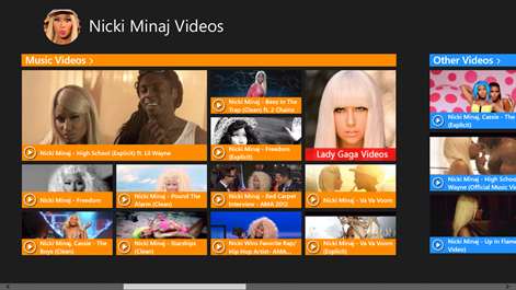 Nicki Minaj Videos Screenshots 2