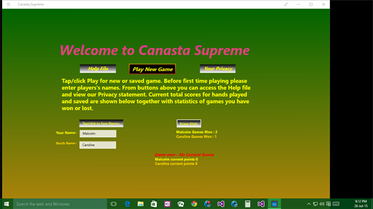 ec2fd6 Canasta Supreme screenshot 1