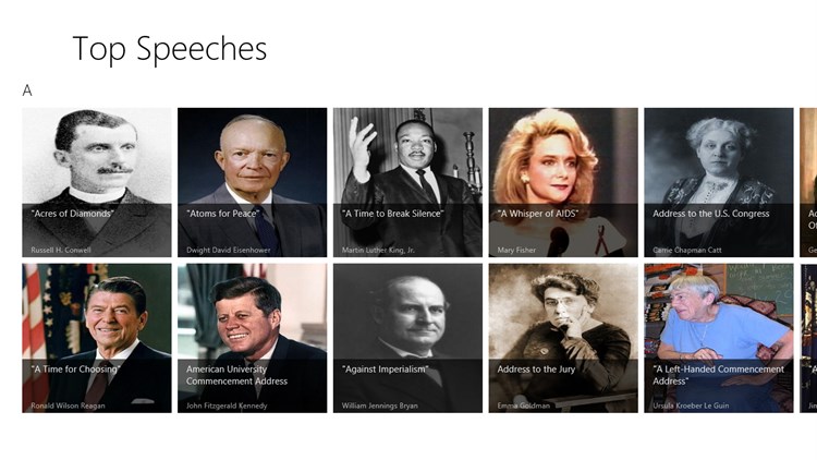 Top American Speeches - PC - (Windows)