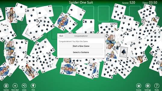 Spider Solitaire Collection Free screenshot 7