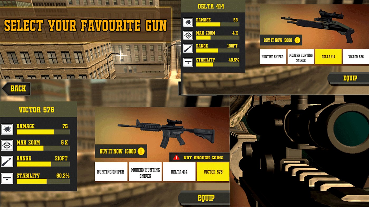 #1. City Sniper: Military Encounter (Windows) By: SoftianZ