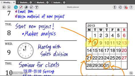 MetaMoJi Note Screenshots 1