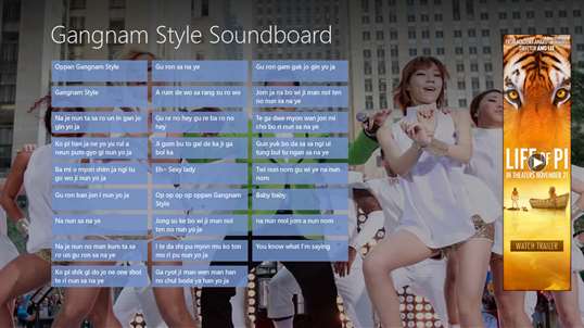 Gangnam Style Soundboard screenshot 3