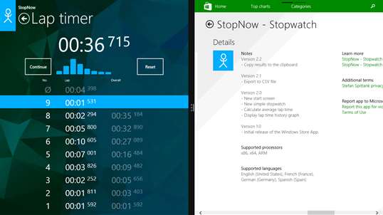 Stopwatch: StopNow Free for Windows 10 PC Free Download - Best Windows ...