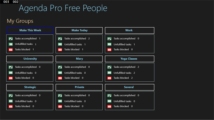 Agenda Pro Free People - PC - (Windows)