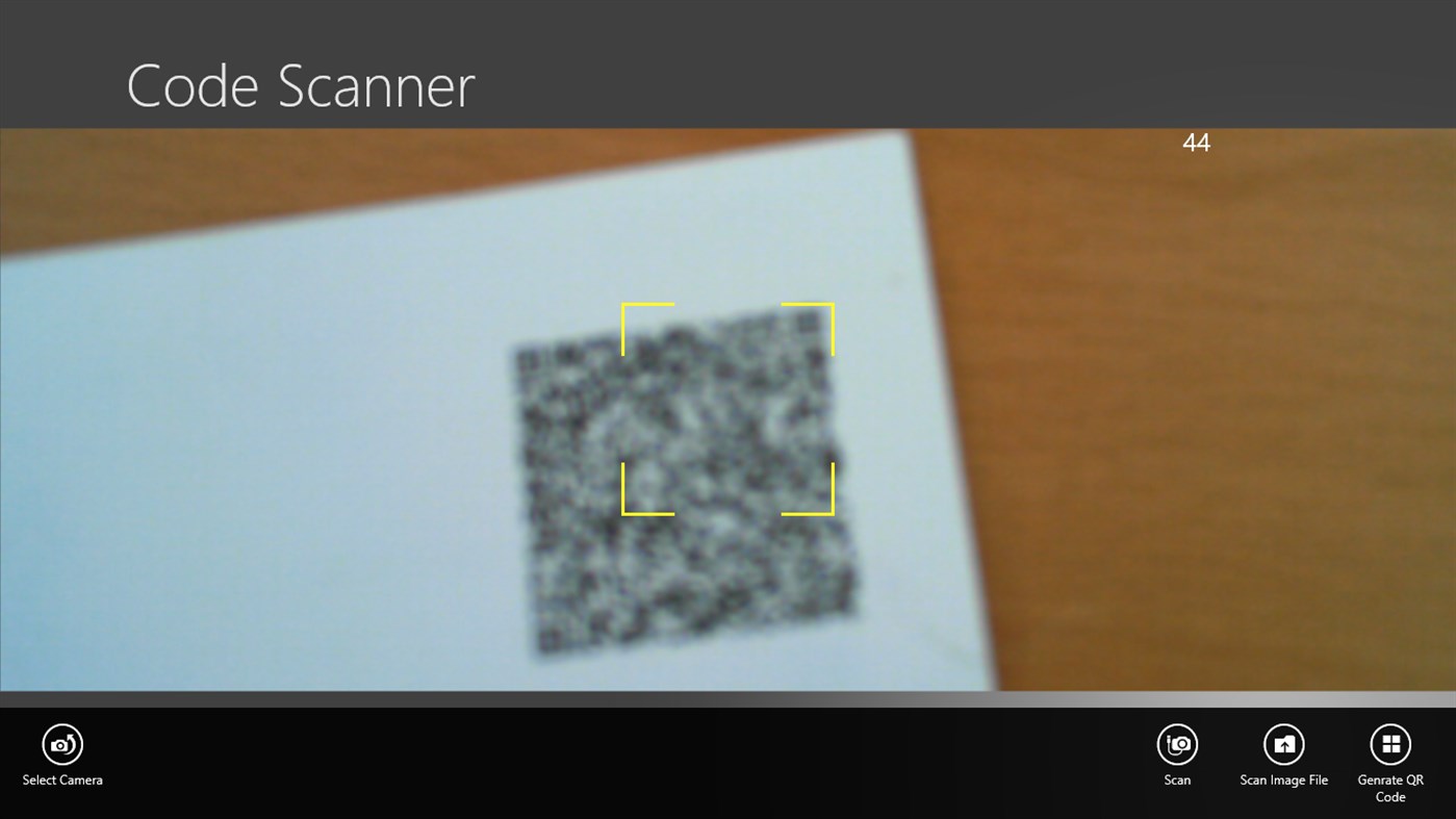 #1. CodeScanner (Windows) di: gunterl