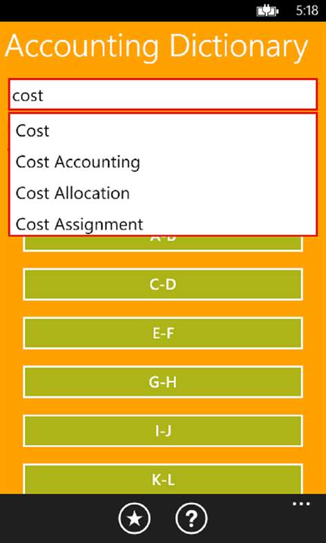 Accounting Dictionary Pro Screenshots 2