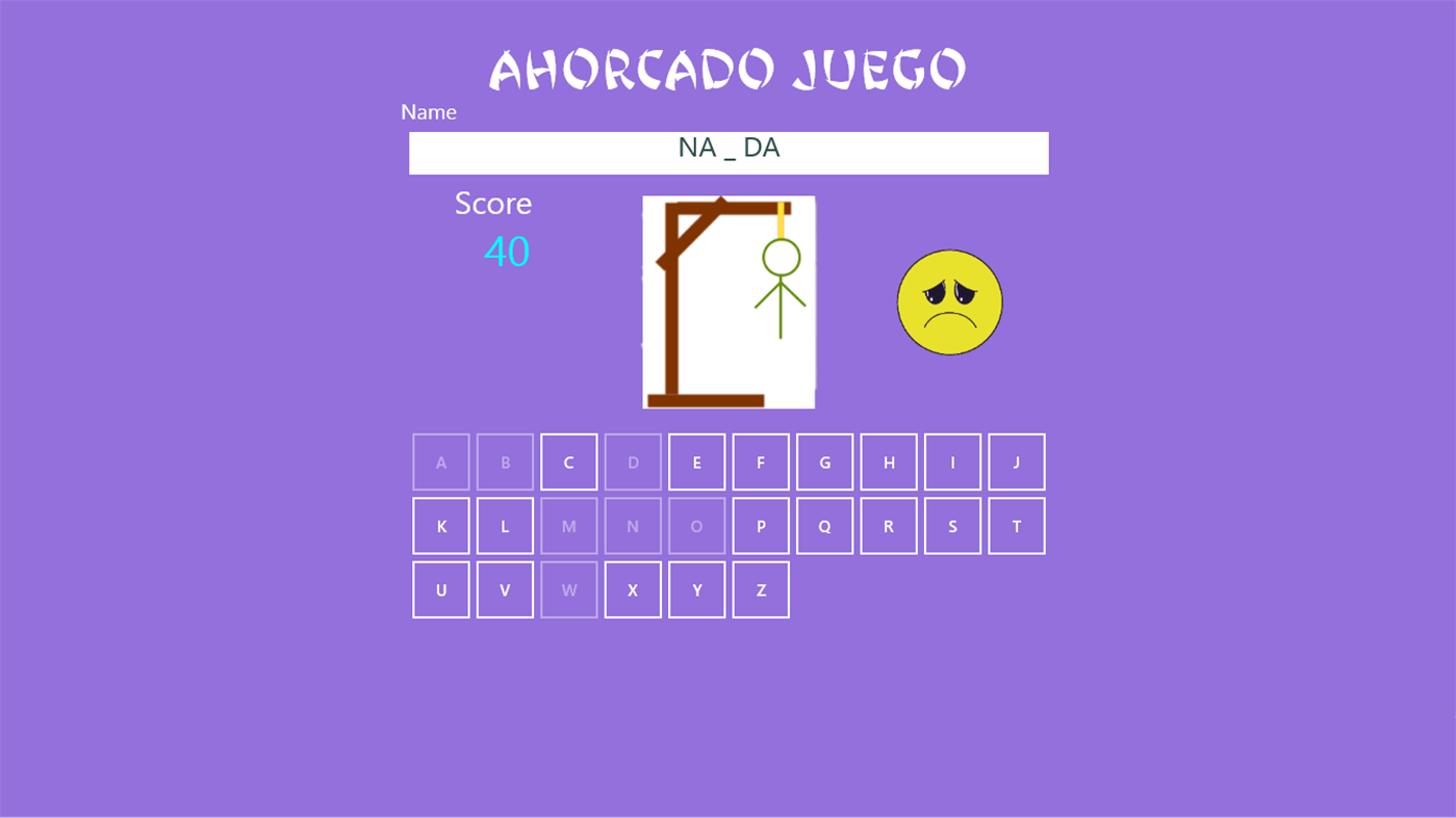 #2. Ahorcado Juego (Windows) 由: Metin Morris