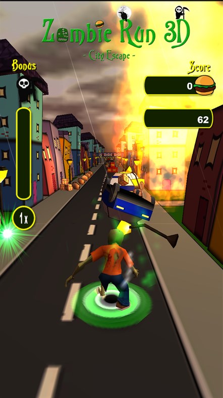 #9. Zombie Run 3D - City Escape (Windows) Podle: Kaufcom