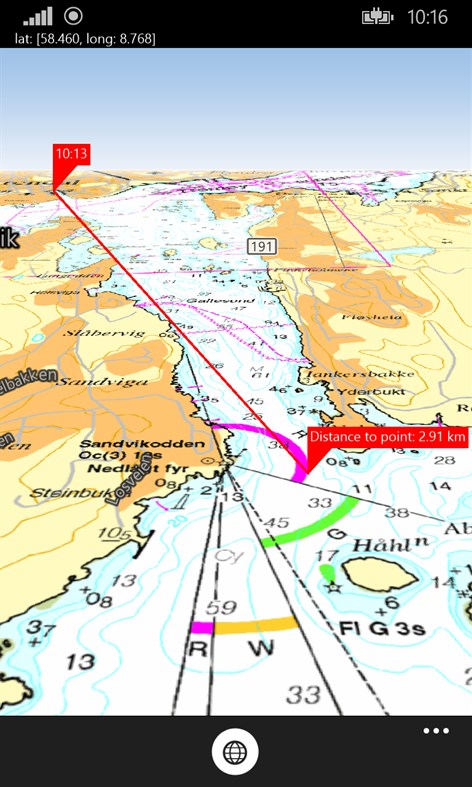 #8. PocketMap (Windows) Podle: Kjetil Ribe