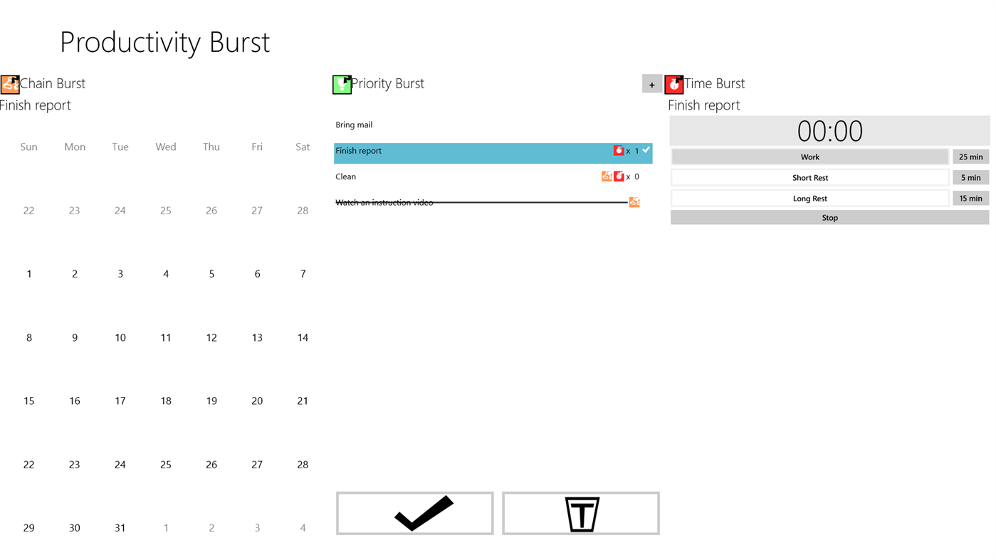 #3. Productivity Burst (Windows) Podle: Omar Ajerray