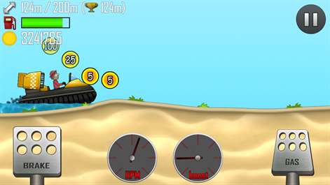 Screenshot: Hill Climb Racing