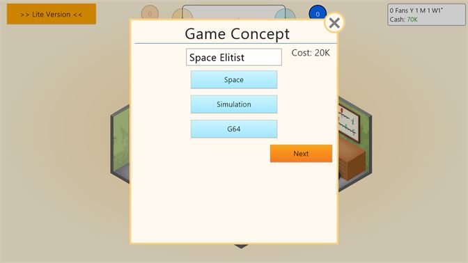 השג את Game Dev Tycoon Lite Microsoft Store He Il