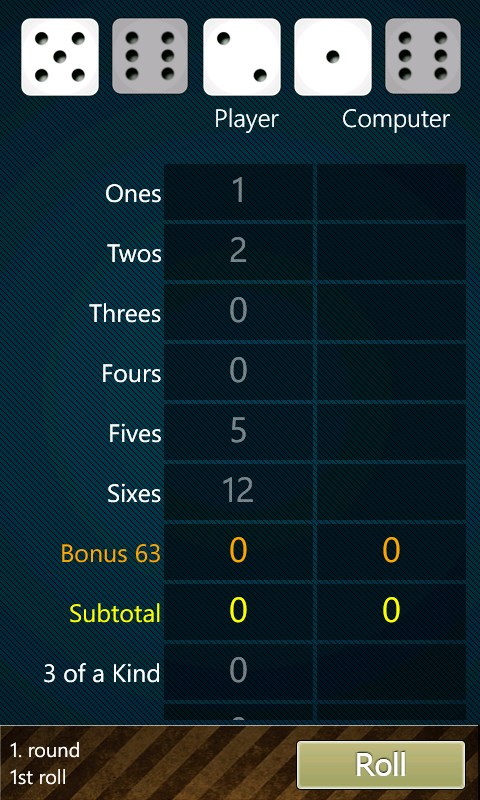 Imatge 4 Dice Poker Free windows