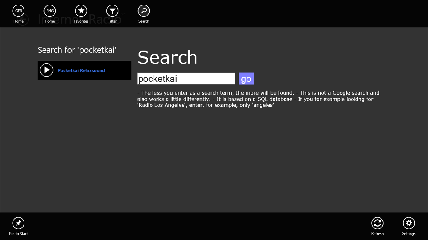 #2. Internet-Radio (Windows) 由: ‪Pocketkai‬