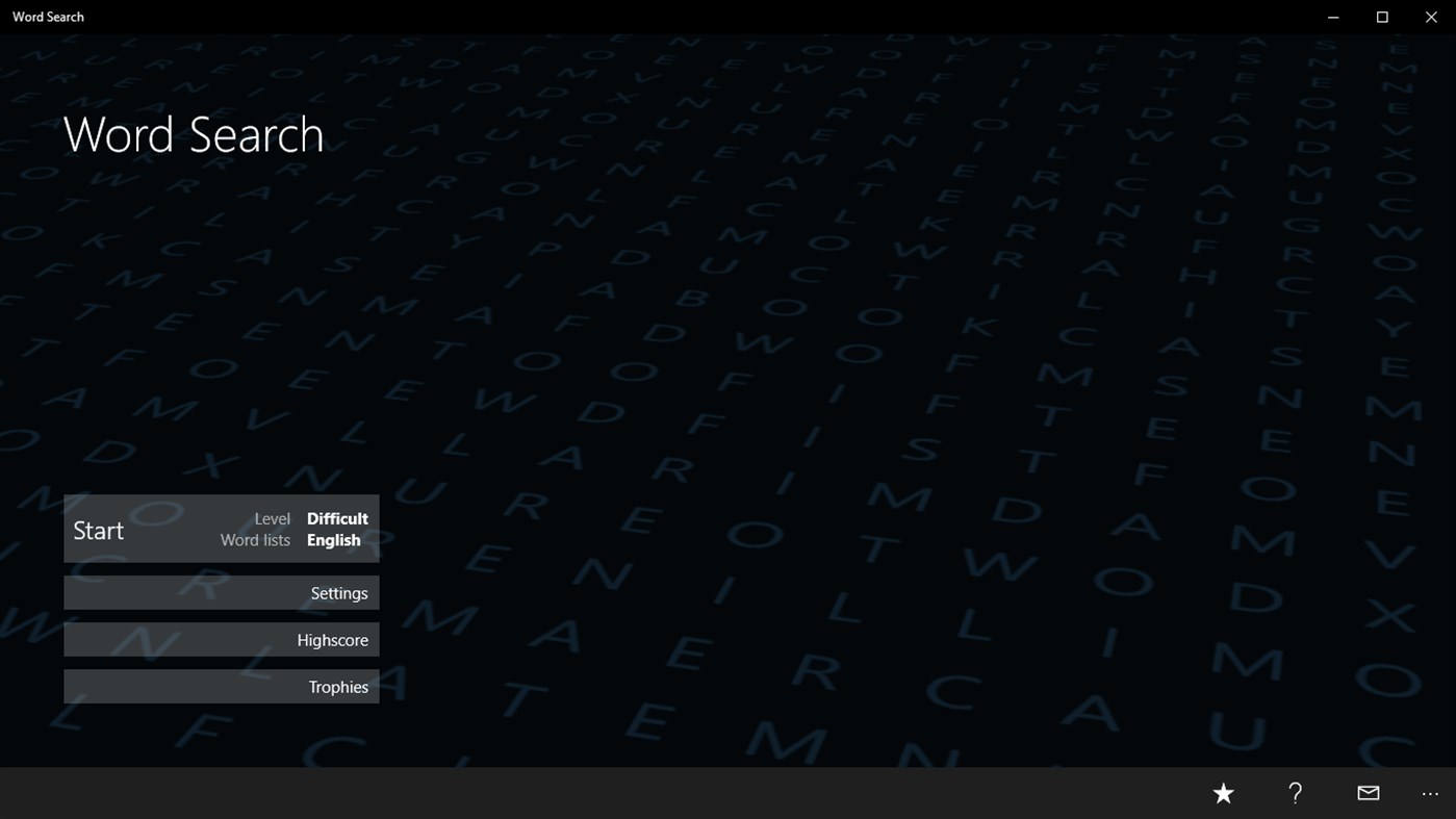 #3. Word Search (Windows) بواسطة: Steve Nessen