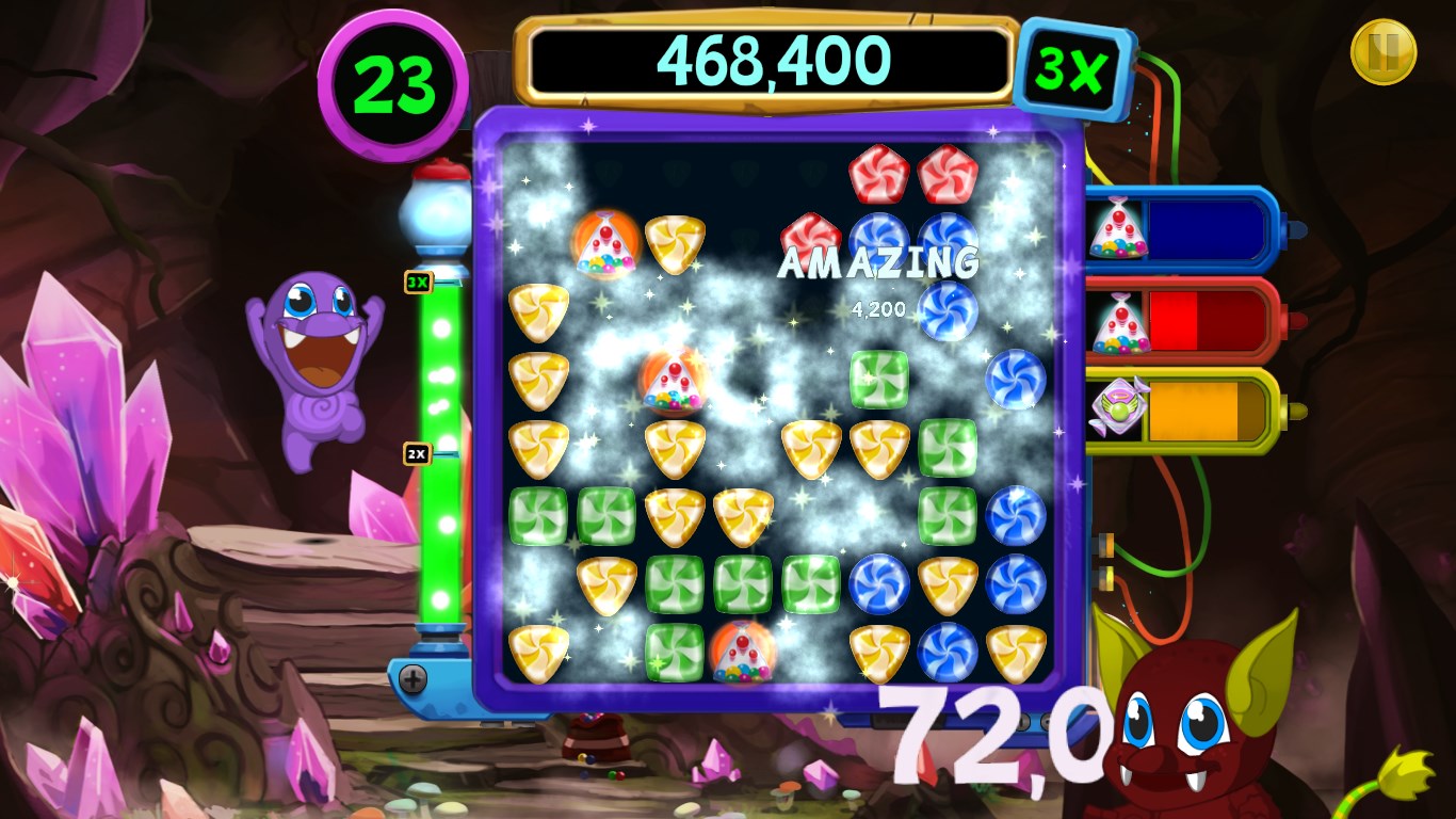 Monsters Love Candy screenshot