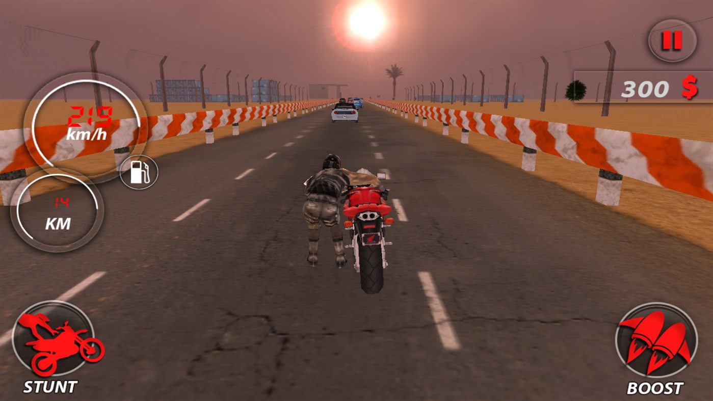 #9. Highway Stunt Bike Riders Pro (Windows) By: AppTeeka