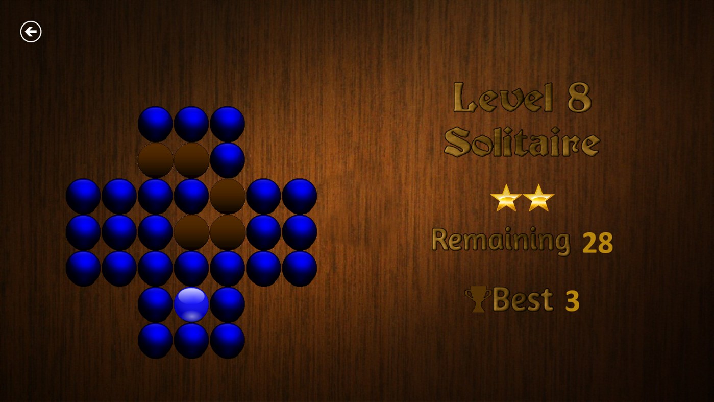 #2. Pegs solitaire (Windows) By: Aga_s