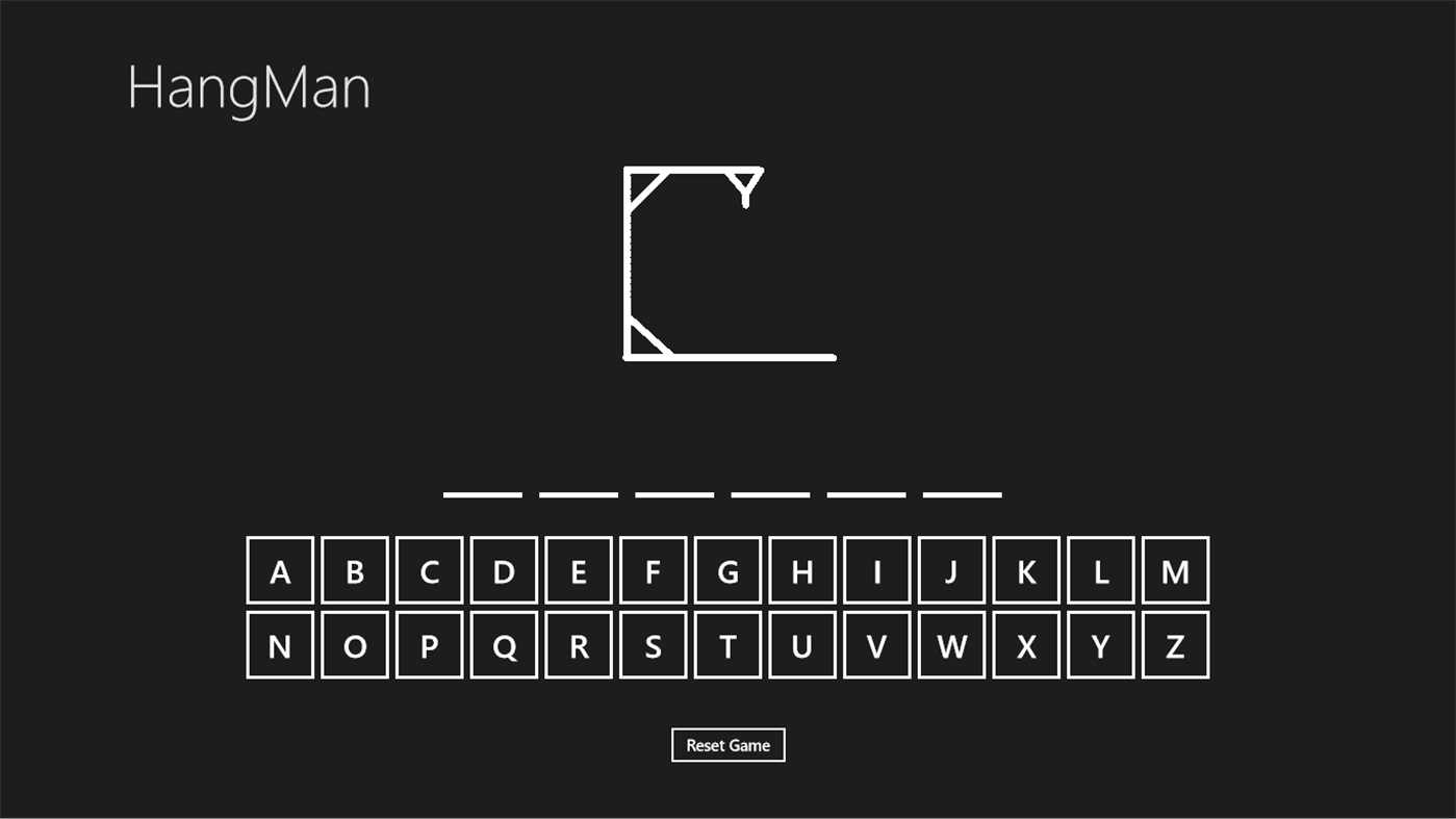 #1. The Hangman Game (Windows) 由: Miguel Carrasco Enterprises