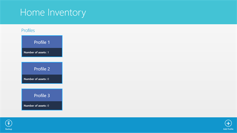 Home Inventory Screenshots 1