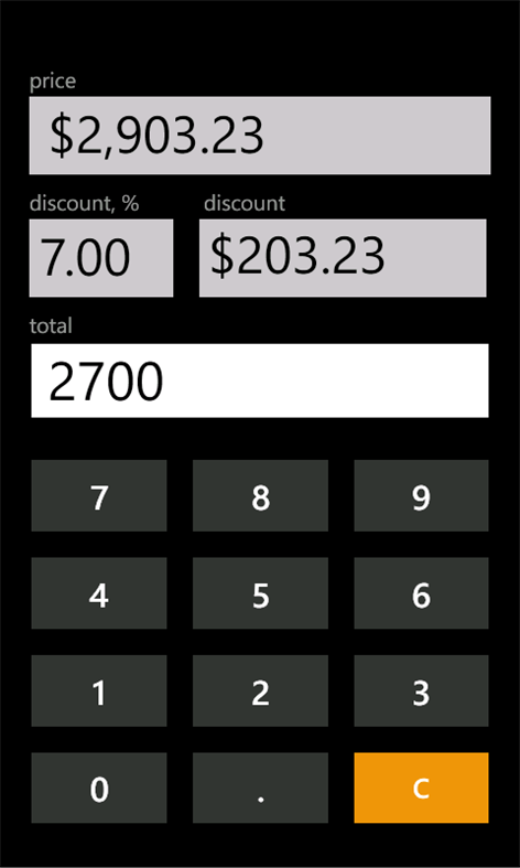 DiscountCalculator+ Screenshots 1