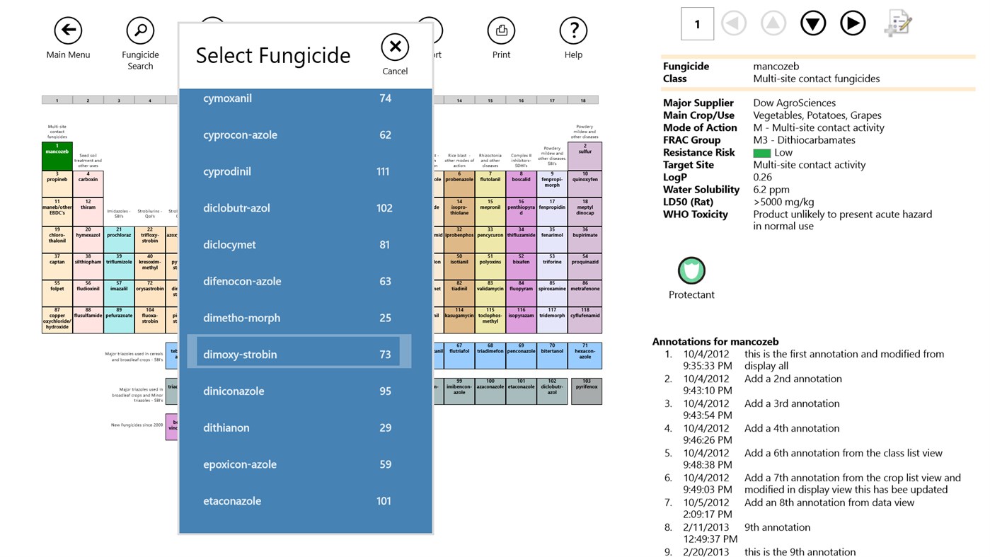 #5. Periodic Table of Fungicides (Windows) di: BioXing