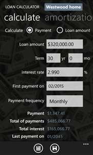 Loan Calculator Pro screenshot 1